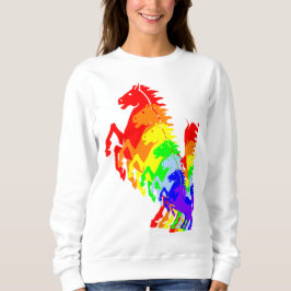 Zeven paarden Sweatshirt