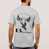 Zeven principes van de Bushido + logo T-shirt (Achterkant)