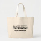 Zeven  schedels grote tote bag (Voorkant)