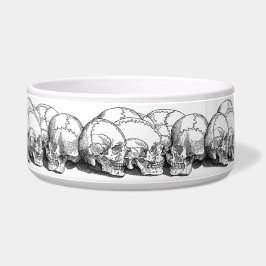 Zeven  schedels voerbakje