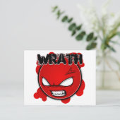 Zeven sinusgezichten - Wrath Briefkaart (Staand voorkant)