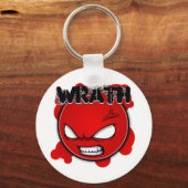 Zeven sinusgezichten - Wrath Sleutelhanger (Voorkant)