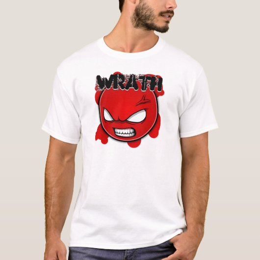 Zeven sinusgezichten - Wrath T-shirt (Voorkant)