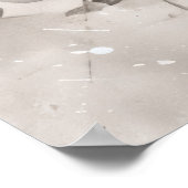 Zeven snarige gitaar poster (Hoek)