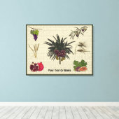 Zeven soorten canvas afdruk (Insitu (Houten vloer))