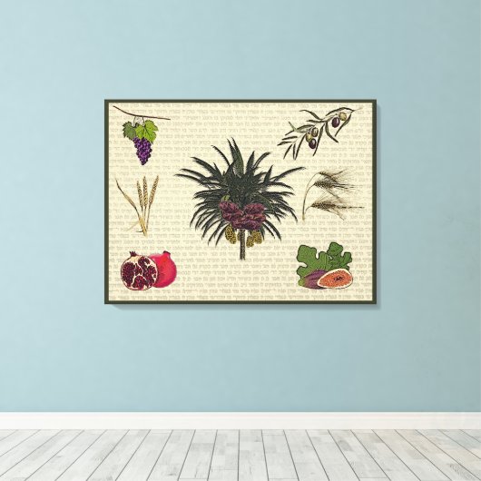 Zeven soorten canvas afdruk (Insitu (Houten vloer))