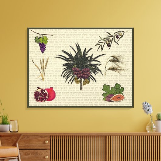 Zeven soorten canvas afdruk (Insitu (Woonkamer))