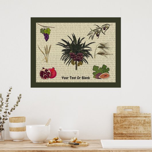 Zeven soorten poster (Keuken)