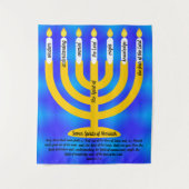 Zeven sterren van Messiah Wandkleed (Voorkant)