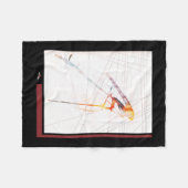 Zeven Sticker Fleece Deken (Voorkant (Horizontaal))