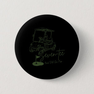 Zeven T-shirt nog steeds op par 70e verjaardag Gol Ronde Button 5,7 Cm