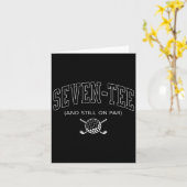 Zeven Tee En Nog Steeds Op Par - 70ste Verjaardag  Kaart (Gele Bloem)