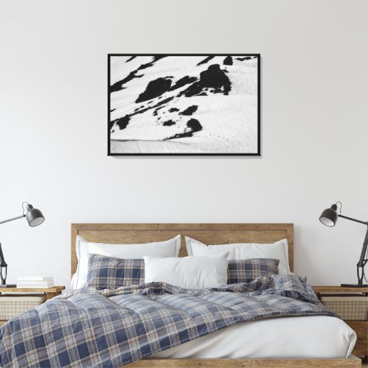 Zeven tot de top canvas afdruk (Insitu (Slaapkamer))