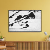 Zeven tot de top canvas afdruk (Insitu (Woonkamer))