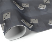 Zeven uit Craps Cadeaupapier (Rol Hoek)