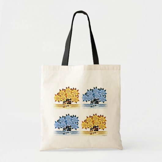 Zeven ventilatorontwerp-Tas Tote Bag (Voorkant)