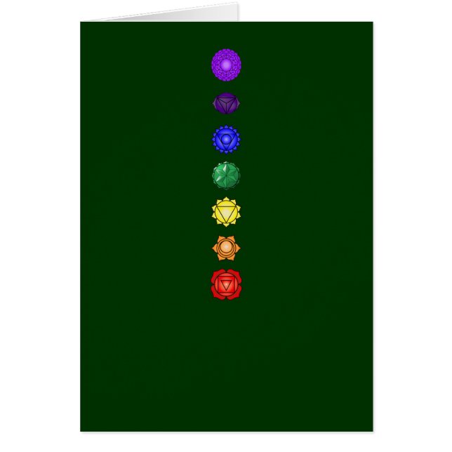 Zeven verticale kakras (Voorkant)