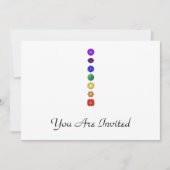 Zeven verticale kakras kaart (Voorkant)