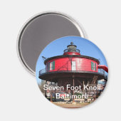 Zeven voet Knoll Vuurtorenmagneet Magneet (Voorkant / Achterkant)