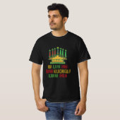 ZEVEN VORSTENDOMMEN VAN KWANZAA T-SHIRT (Voorkant volledig)