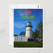 Zeven vuurtoren van Presidenten Briefkaart (Voorkant / Achterkant)