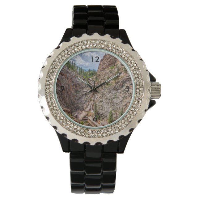 Zeven Watervallen Colorado Horloge (Voorkant)
