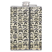 Zeven Word voor een lange en gelukkige huwelijksba Heupfles (Achterkant)