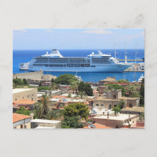 Zeven Zeeen Mariner op Rhodes Briefkaart