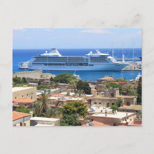 Zeven Zeeen Mariner op Rhodes Briefkaart (Voorkant)