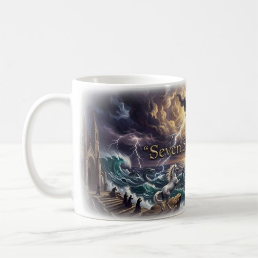 Zeven Zeeën van Rhye Storm Fantasy Art Mok (Links)