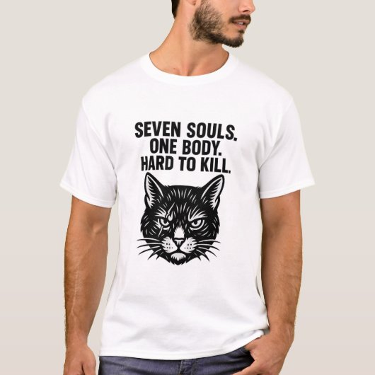 Zeven Zielen Kat T-shirt (Voorkant)