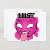 Zeven zingezichten - Lust Briefkaart (Voorkant / Achterkant)