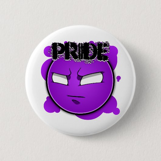 Zeven zingezichten - Pride Ronde Button 5,7 Cm (Voorkant)