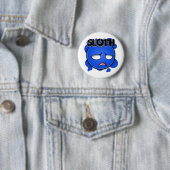 Zeven zingezichten - Sleuf Ronde Button 5,7 Cm (In situ)