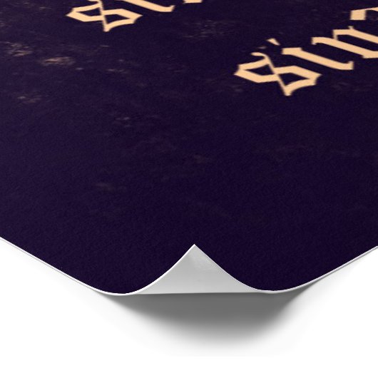 Zeven zonden - Wiskunde Poster (Hoek)