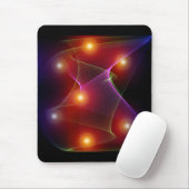 Zeven Zonne Abstracte digitale kunst Mousepad Muismat (Met muis)