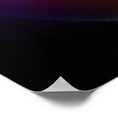 Zeven Zonne Ruimte Abstracte Poster (Hoek)