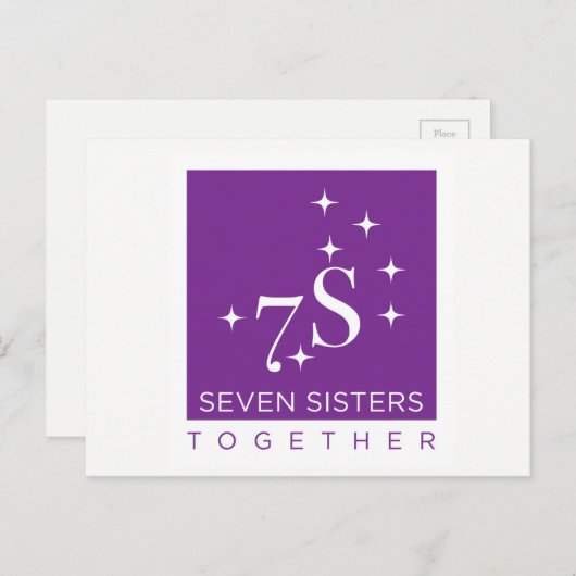 Zeven zussen Briefkaarten (Voorkant / Achterkant)