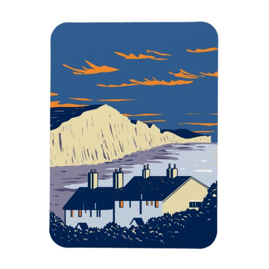 Zeven zussen magneet (Verticaal)