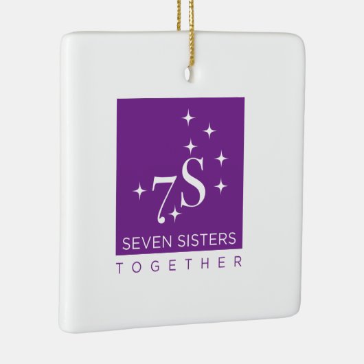 Zeven zussen samen keramisch ornament (Rechts)