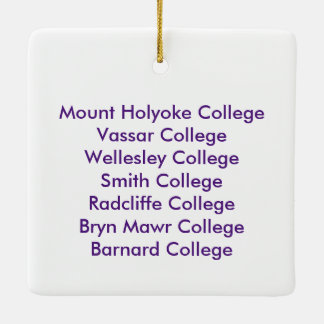 Zeven zussen samen keramisch ornament