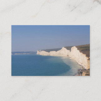 Zeven zusters Chalk Cliffs Beachy Head Visitekaartje