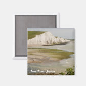 Zeven zusters en strandhoofdmagneet magneet (Voorkant / Achterkant)