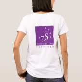 Zeven zusters samen vierkant Logo Shirt (Achterkant)