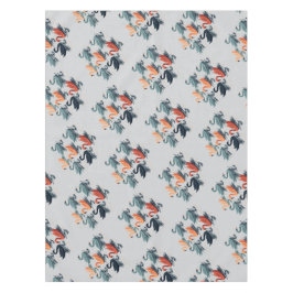 Zeven zwanen Een zwemmen cut-out stencil-stijl 6 Tafelkleed