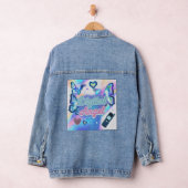 Zevenblauw jack voor vrouwen denim jacket (Hangar)