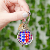 Zevenburger Saksen Wapen Sleutelhanger (Hand)