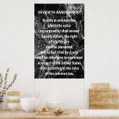 Zevende amendement poster (Keuken)