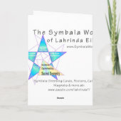 Zevende Chakra Kaart (Achterkant)