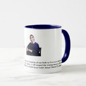 Zevende dag Adventist E.G.White Mok (Voorkant rechts)